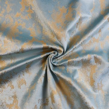 Avalon Polyester Embossed Velvet Fabric Jade 145cm