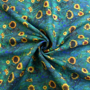 Gustav Klimt Garden Designs Cotton Fabrics 140cm