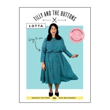 Tilly and the Buttons Sewing Pattern 1031 Lotta Dress  6-34