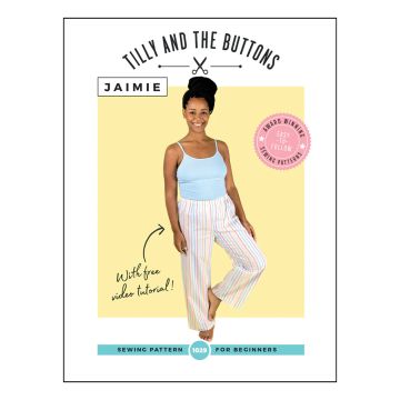 Tilly and the Buttons Sewing Pattern 1029 Jaimie Pyjama Bottoms or Shorts  6-34