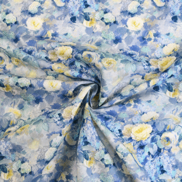 Liberty Hampstead Tana Lawn Fabric Blue 136cm