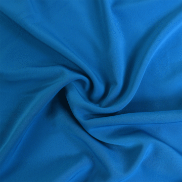 Luxury Crepe Polyester Fabric Peacock 150cm