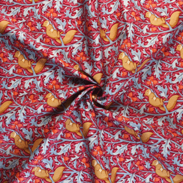 Tilda Squirreldream Cotton Fabric Hibiscus 110cm