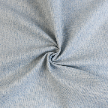 Chambray Woven Soft Touch Textured Tablecloth Fabric Blue 140cm