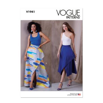 Vogue Sewing Pattern V1941 (B5) Misses' Skirts  8-16