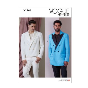Vogue Sewing Pattern V1946 (MUU) Men’s Jacket  34-40