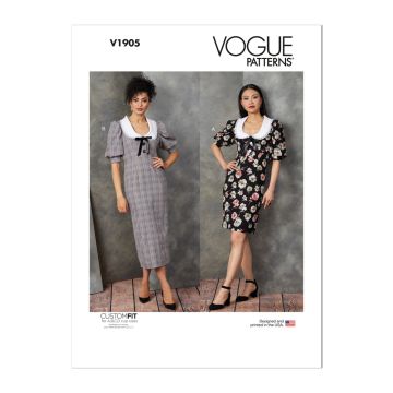 Vogue Sewing Pattern 1905 (B5) - Misses' Dress