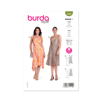 Burda Style Sewing Pattern 5899 (8-18) Misses' Dress  8-18