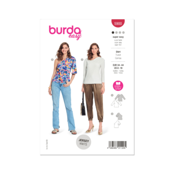 Burda Style Sewing Pattern 5900 (8-18) Misses' Top  8-18