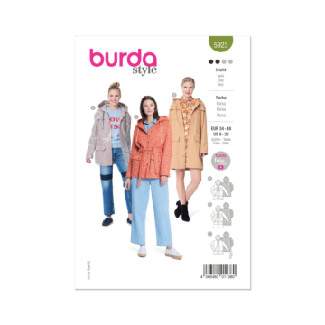 Burda Style Sewing Pattern 5923 (8-22) Misses' Parka  8-22