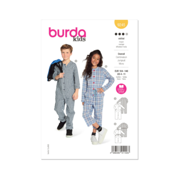Burda Style Sewing Pattern 9245 (4-11) Children's Jumpsuit  4-11