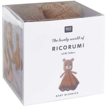 Ricorumi Baby Blankies Teddy Crochet Kit 016 