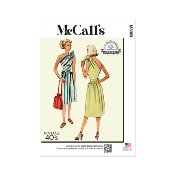 McCalls Sewing Pattern M8380 (A5) Misses' Dress  6-14
