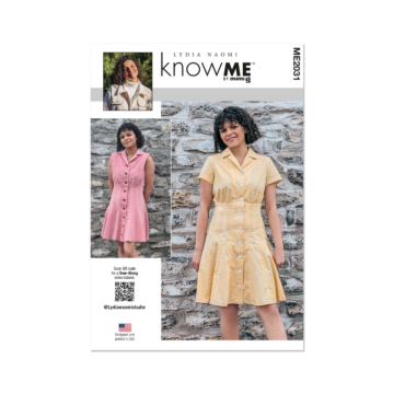 Know Me Sewing Pattern 2031 (K5) Misses' Dresses by Lydia Naomi  8-16
