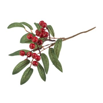 Occasions Huckleberry Branch Red Green 25cm x 1pc