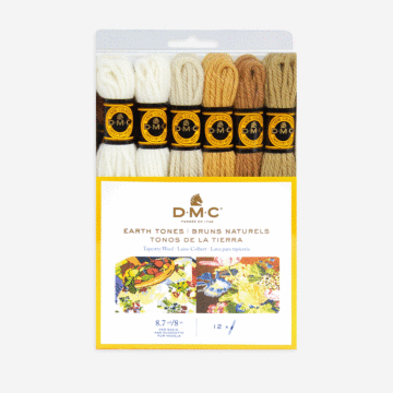 DMC Tapestry Wool Pack - Earth Tones Multi 11.5cm x 17.5cm x 2.5 cm