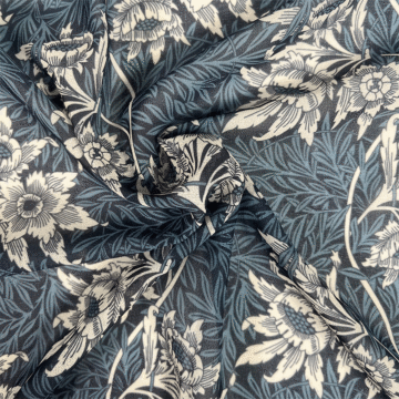 William Morris Tulip and Willow Chiffon Fabric Multi 145cm