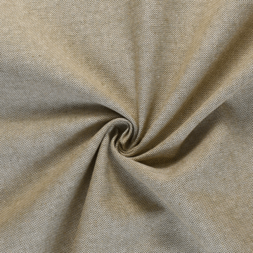 Recycled Cotton Polyester Linen Look Fabric Beige 140cm