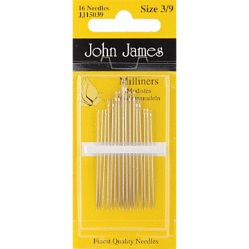 John James  Sharps Sewing Needles  3-9 x 20pcs