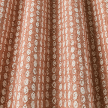 ILIV Maala BCI Cotton Curtain and Upholstery Fabric Henna 140cm