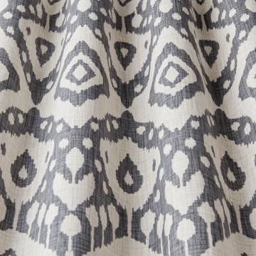 ILIV Marrakech BCI Cotton Curtain and Upholstery Fabric Anthracite 140cm