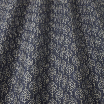 ILIV Kemble BCI Cotton Curtain and Upholstery Fabric Sapphire 142cm