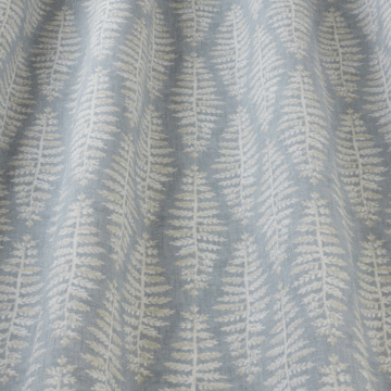 ILIV Fernia BCI Cotton Curtain and Upholstery Fabric Blue Mist 140cm