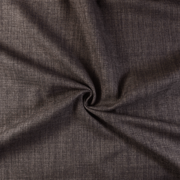 Clarke and Clarke Linoso Curtain and Upholstery Fabric Chocolate 147cm