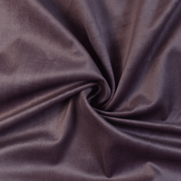 Style Lille Velvet Curtain Fabric Heather 138