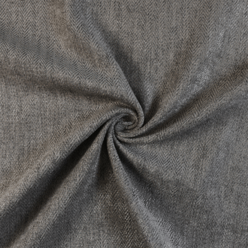 Style Malaga plain Curtain Fabric Silver 138