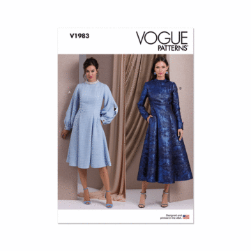 Vogue Sewing Pattern 1983 (H5) Misses' Dresses  6-14