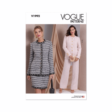 Vogue Sewing Pattern 1992 (Y5) Misses' Jackets, Skirt and Pants  18-26
