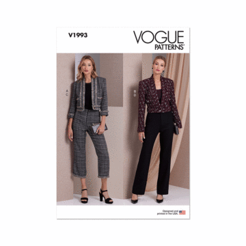 Vogue Sewing Pattern 1993 (H5) Misses' Jacket and Pants  6-14