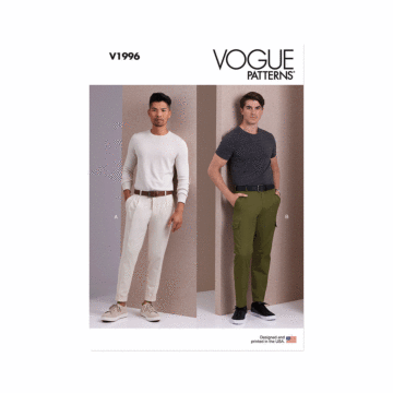 Vogue Sewing Pattern 1996 (AA) Men's Pants  34-42