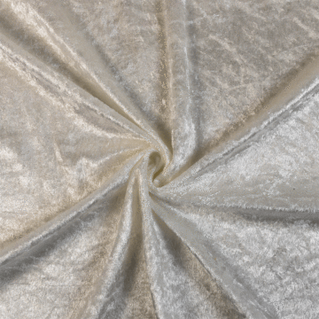 Polyester Crushed Velour Fabric 140cm