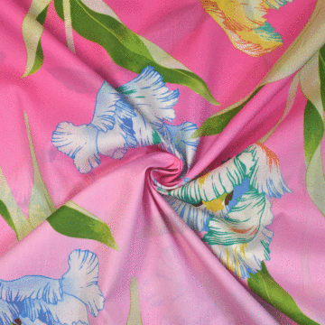 Liberty Tana Lawn Ohara Tulip Fabric Pink 138cm