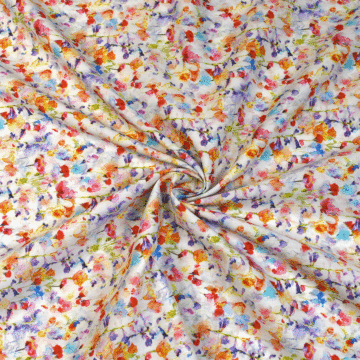 Liberty Tana Lawn Inky Fields Fabric Orange 138cm