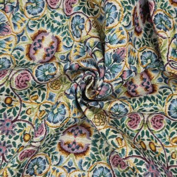 Rose and Pomegranate Tapestry Curtain & Upholstery Fabric Multi 140cm