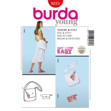 Burda Sewing Pattern 8235 - Bag and Case One Size X08235BURDA One Size