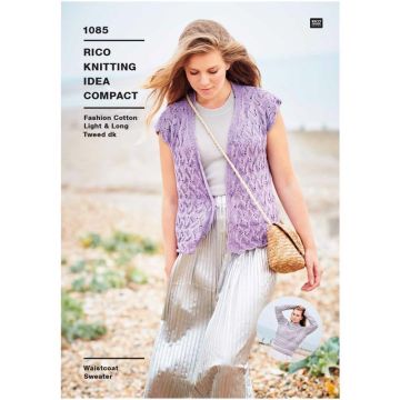 Rico Design Fashion Light & Long Tweed DK Pattern 1085 