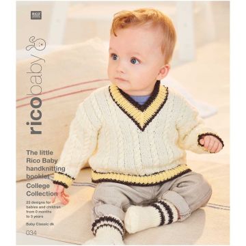 Rico Knitting Pattern Baby Collection 900034 21x24x0.50