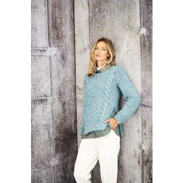 Stylecraft Special XL Tweed Ladies Sweater Pattern 9806 32-34 - 48-50