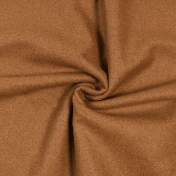 Wool Melton Fabric 26-1 Brown 148cm