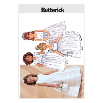 Butterick Sewing Pattern 3351 (CDD) - Childs Jacket & Dress Age 2-5 B33512 Age 2-5