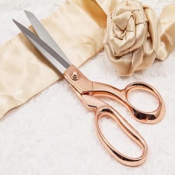 Hemline Dressmaking Scissors Rose Gold 21cm 8.25in