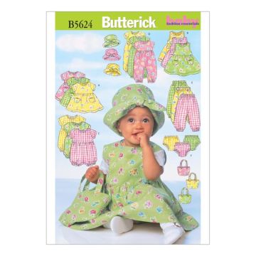 Butterick Sewing Pattern 5624 (LRG) - Toddlers Clothes & Accessories B5624LRG L-XL