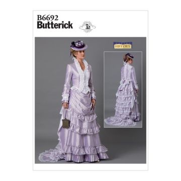 Butterick Sewing Pattern 6692 (A5) - Misses Costume 6-14 B6692A5 