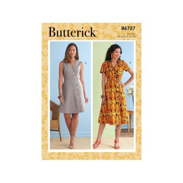 Butterick Sewing Pattern Misses' Dresses B6727E5 14-22