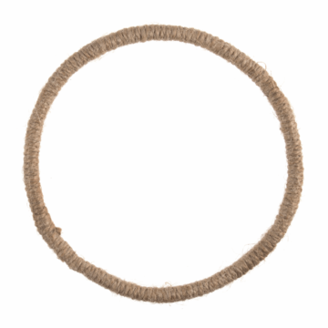 Willow Heart Wreath Base Natural 20cm
