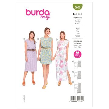 Burda Sewing Pattern 6009 - Dress 8-22 B6009 8-22